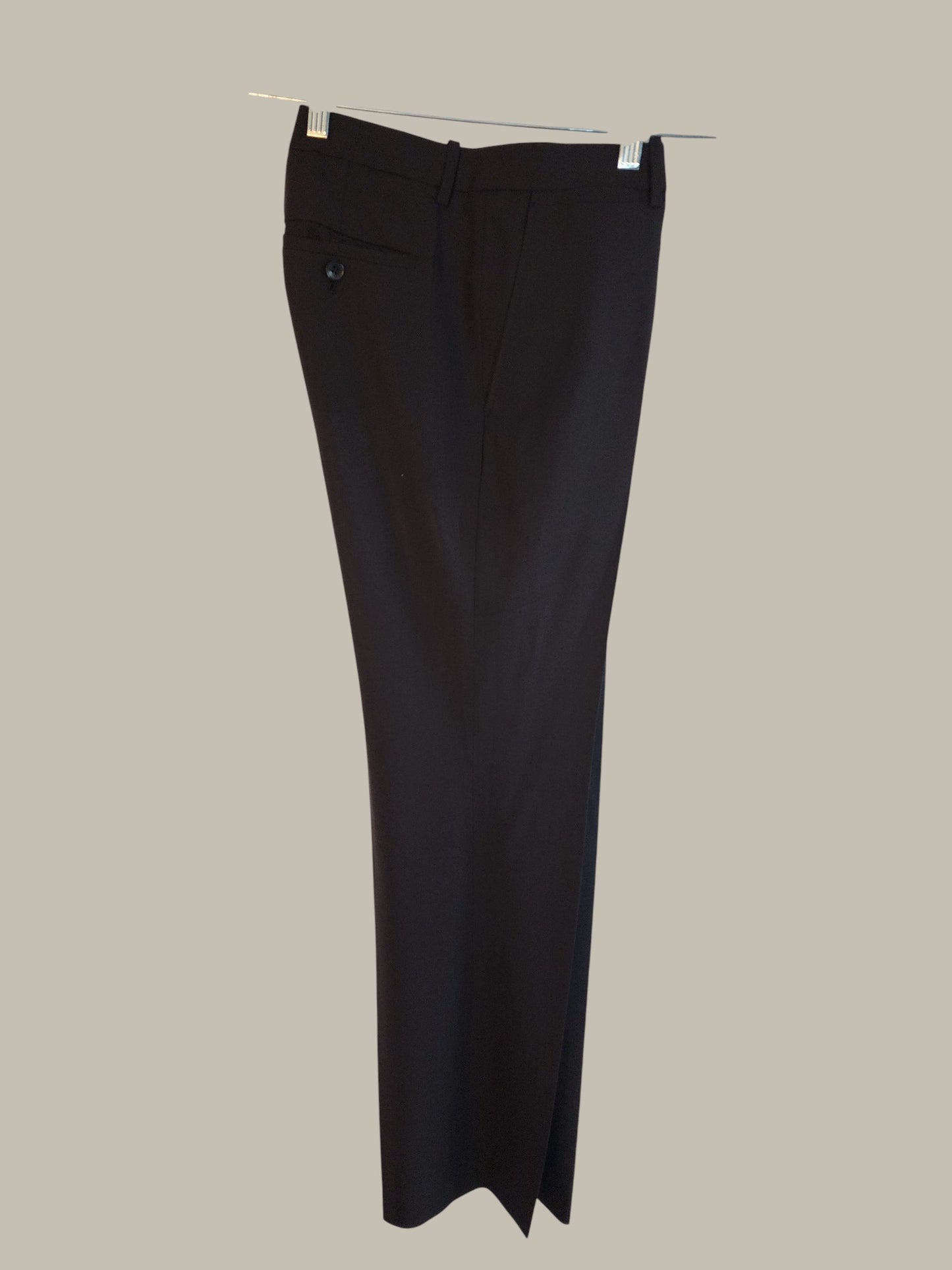 Hagar- Black - Light Weight - Wool - Wide Leg 34