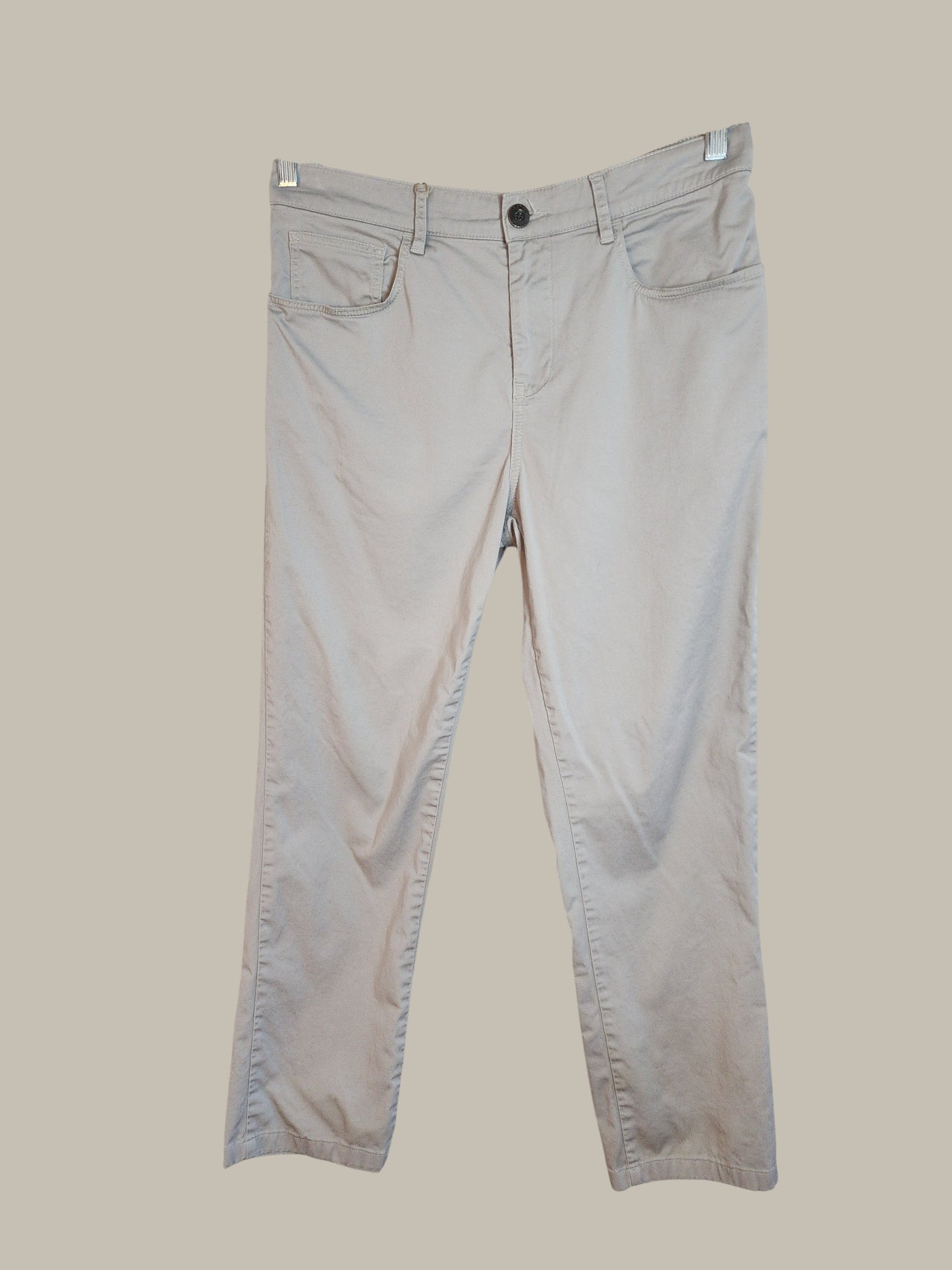 Park Ronen- Light Grey - Cotton - 5 Pkt - Pants (34)