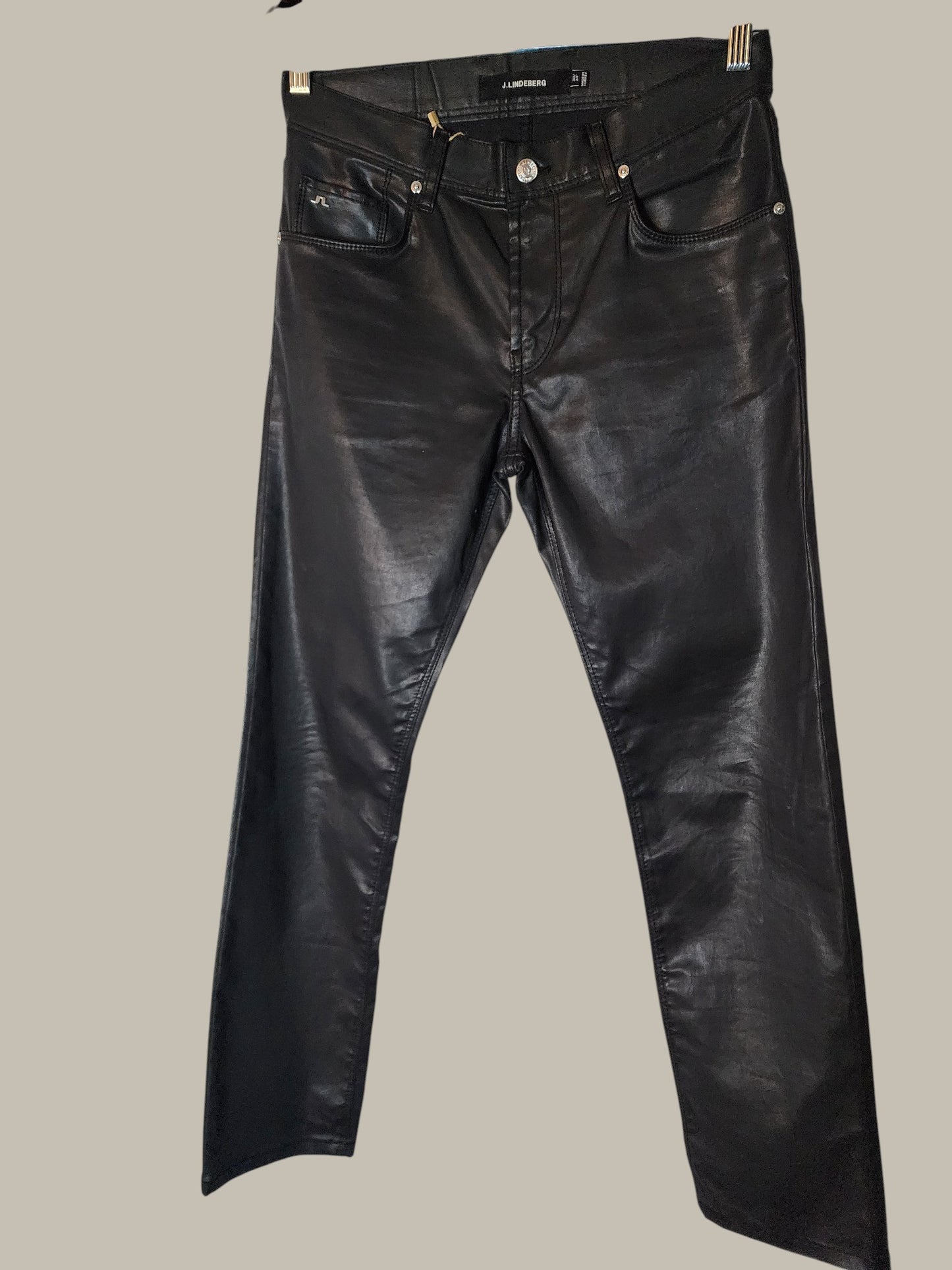 Adriano Goldschmied - Stretch - Waxed - Black Denim - Straight Leg 32/34