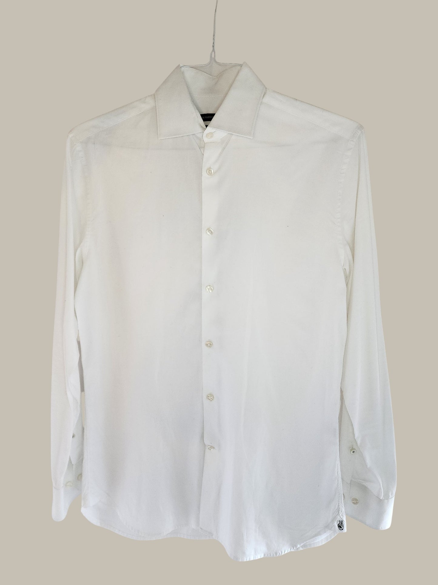 John Varvatos - Crispy White Shirt - Cotton 14.5/32