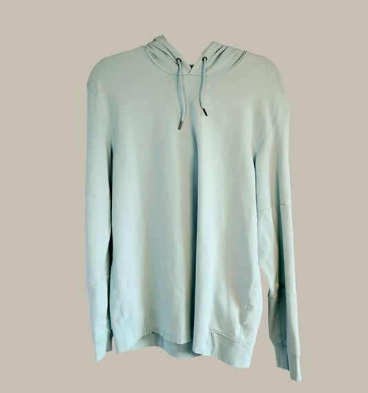 Swet Tailor - Soft - Light Weight - French Terry Hoodie Aqua Large