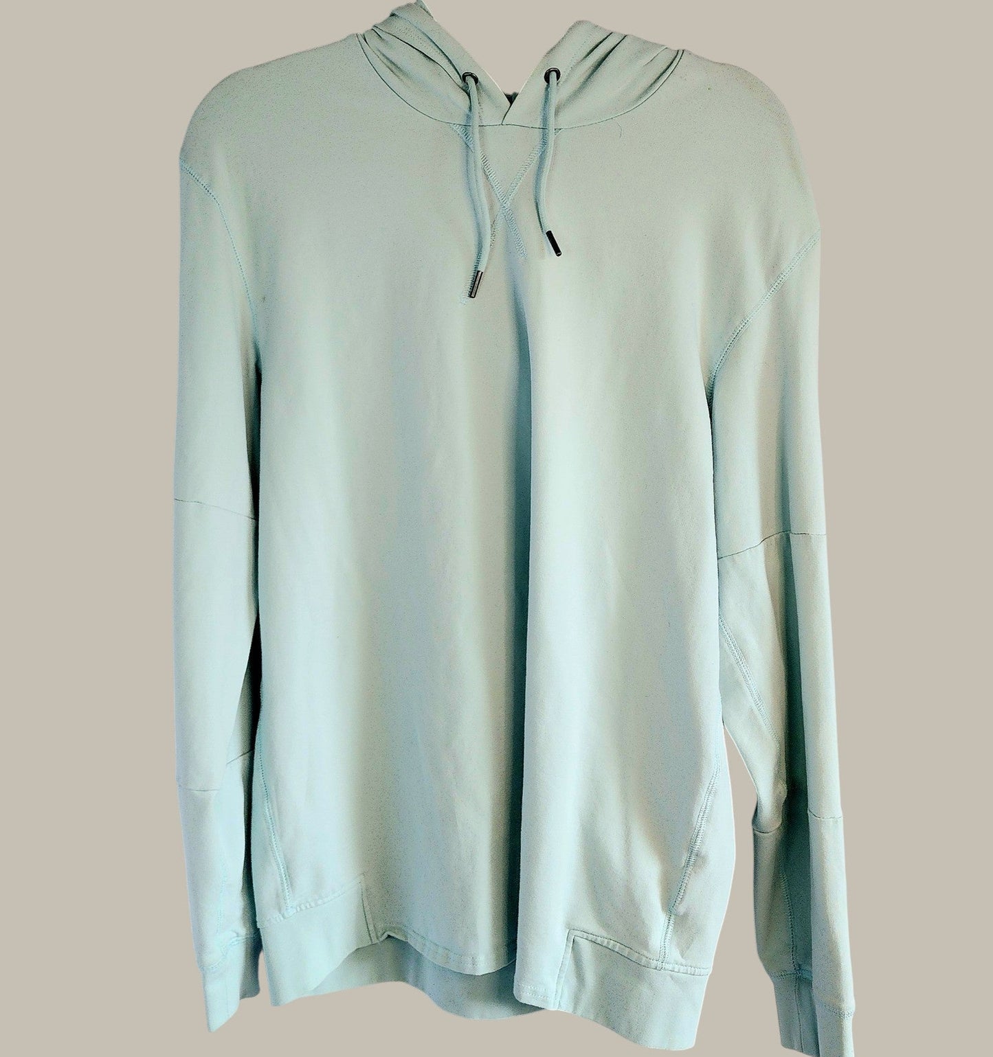 Swet Tailor - Soft - Light Weight - French Terry Hoodie Aqua Large