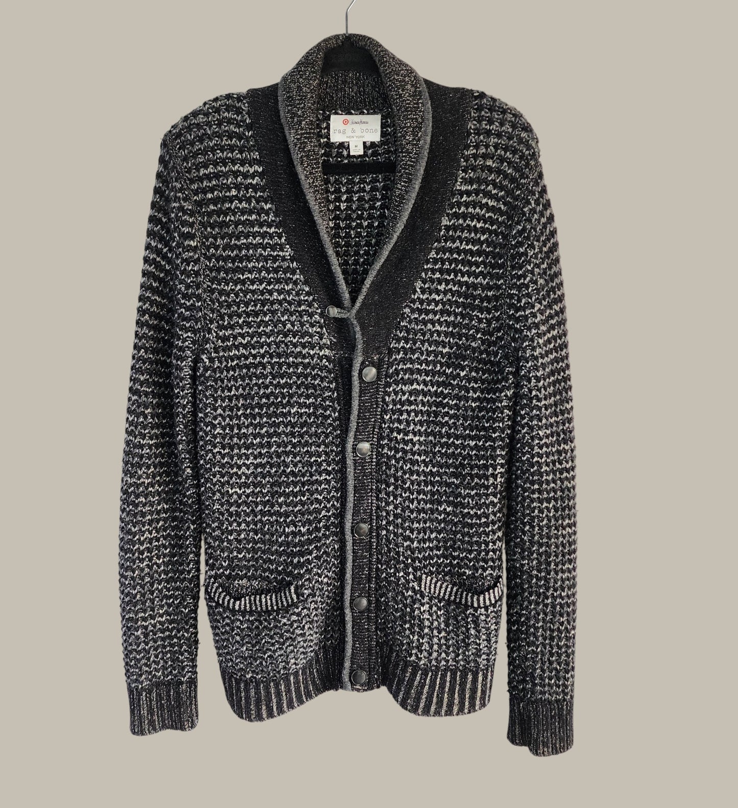 Rag Bones - Wool / Cotton - Grey / Blk small