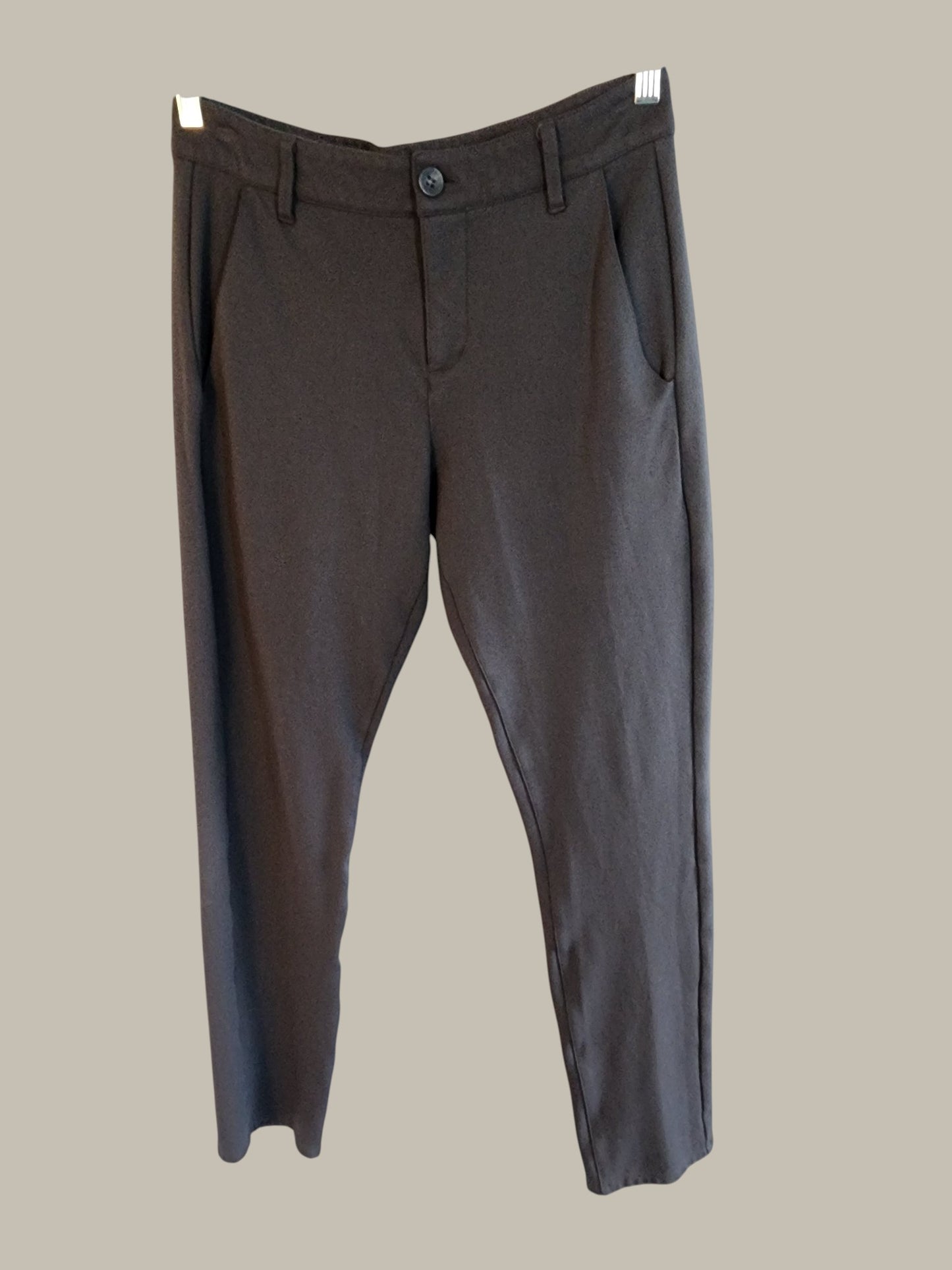 - Paige - Stretch - Rayon Cotton - Spandex - dark olive size 30
