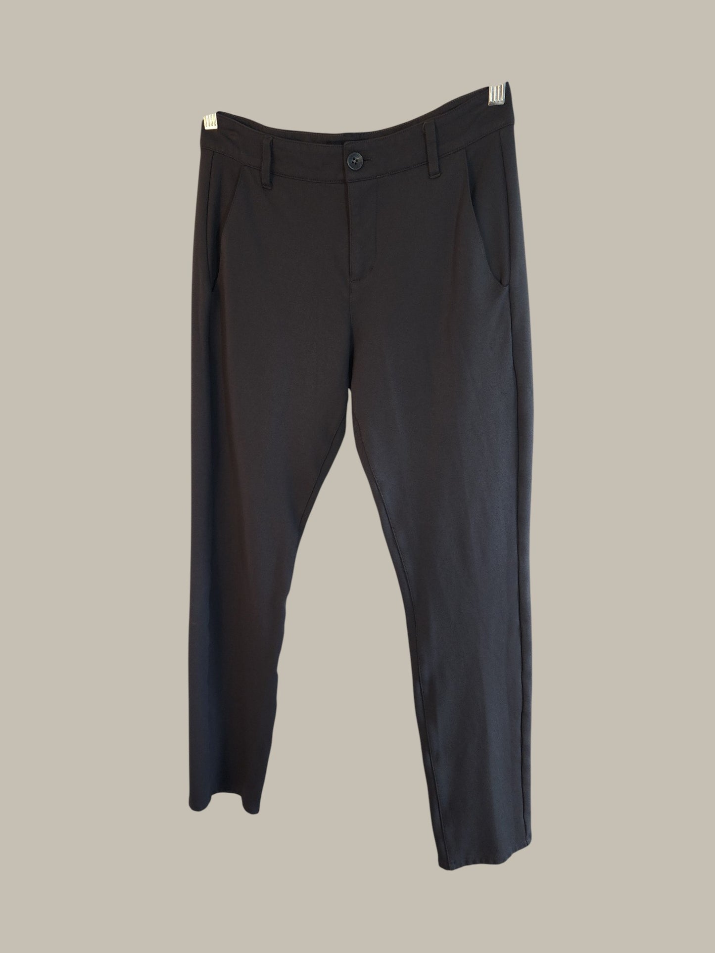 Hagar- Black - Light Weight - Wool - Wide Leg 34