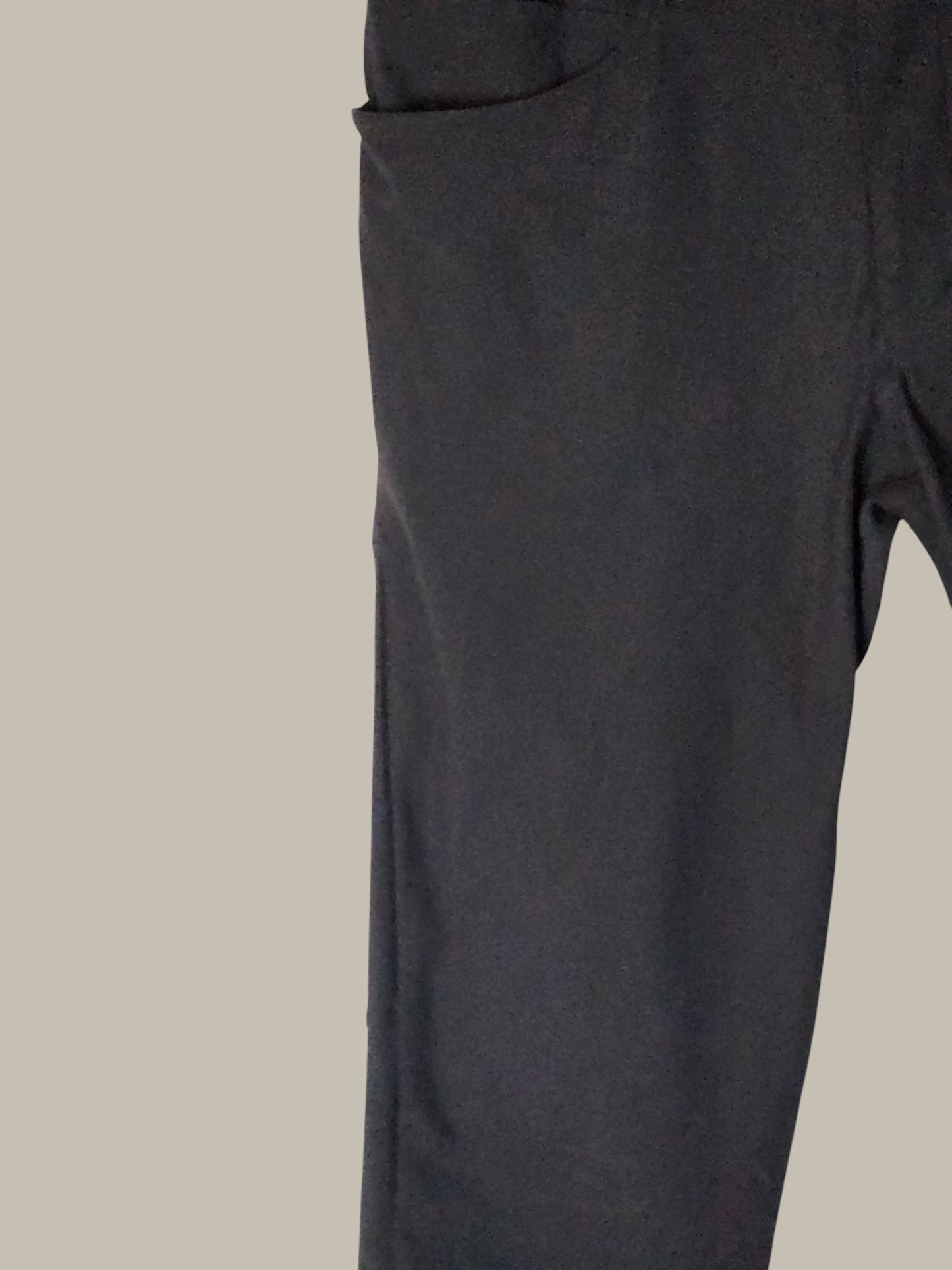 - Nylon - Ultra Strethc - 5 PKT - Black Pants (33 / 31)