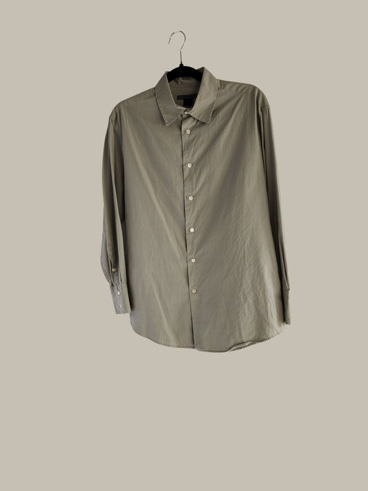 John Varvatos - L/S Stone Dressy Shirt - 100% Cotton Large