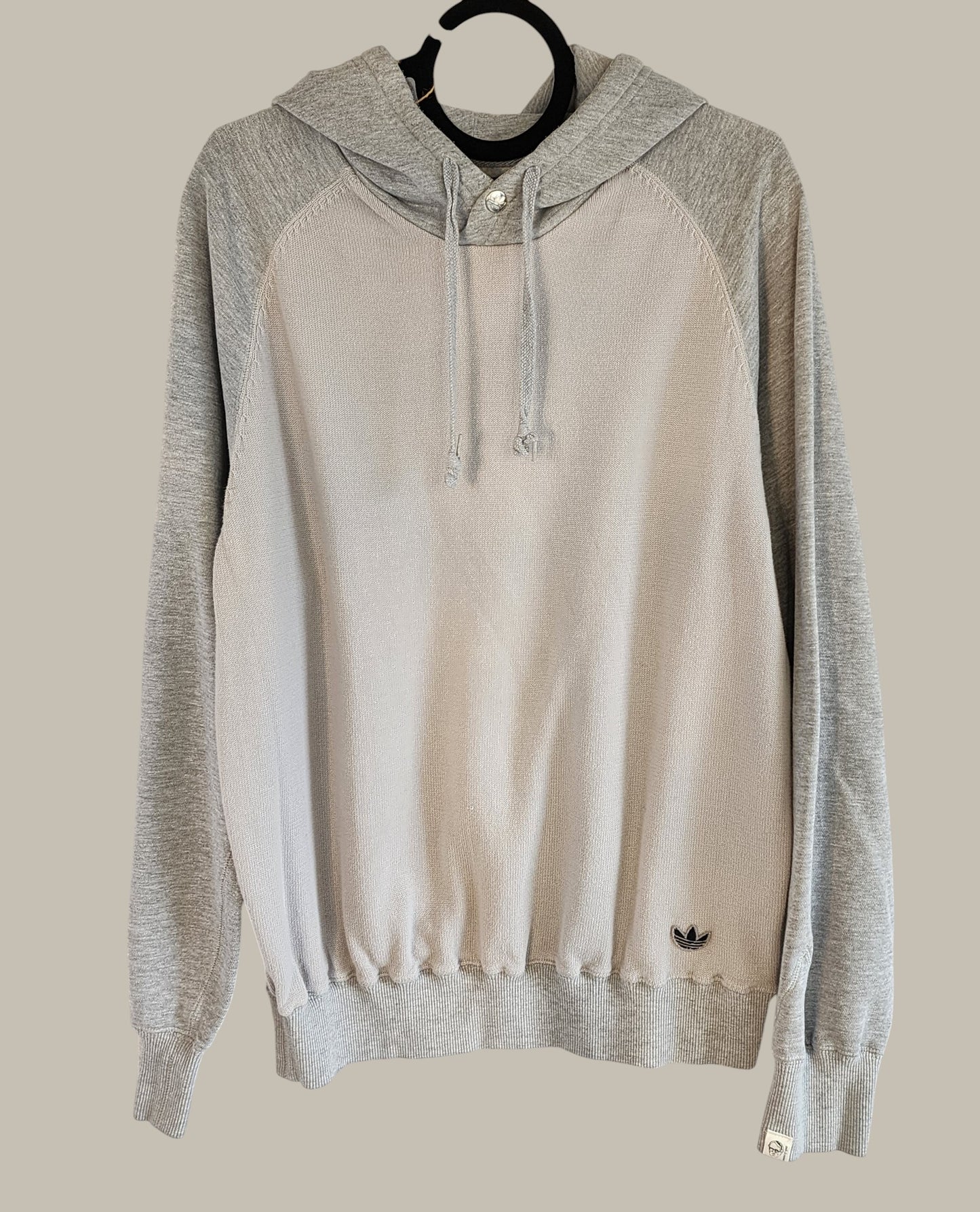 Adidas- Shades of Grey Hoodie - Full Fashion - Cotton Rib Medium