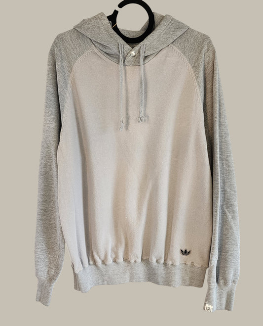 Adidas- Shades of Grey Hoodie - Full Fashion - Cotton Rib Medium