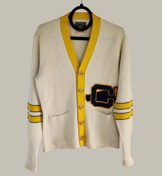 Desmond's All Star- Vintage Varsity Cardigan Small